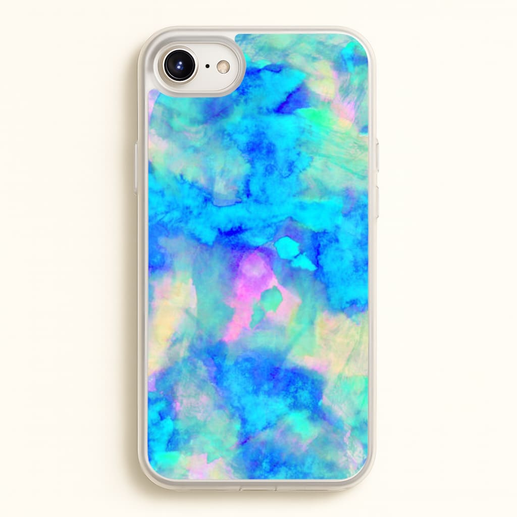 Electric Blue - Phone Case for iPhone 6 / 7 / 8 / SE