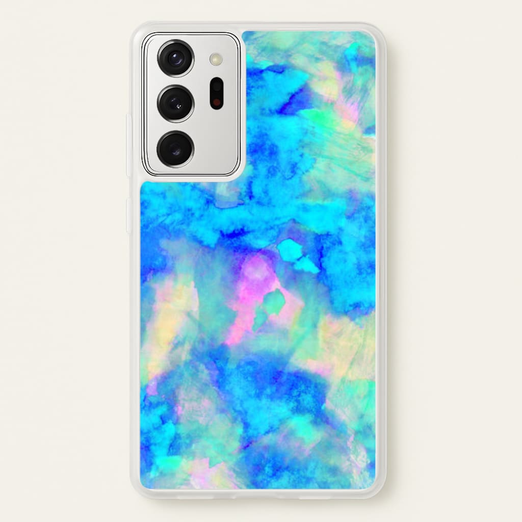 Electric Blue - Phone Case for Galaxy Note 20 Ultra