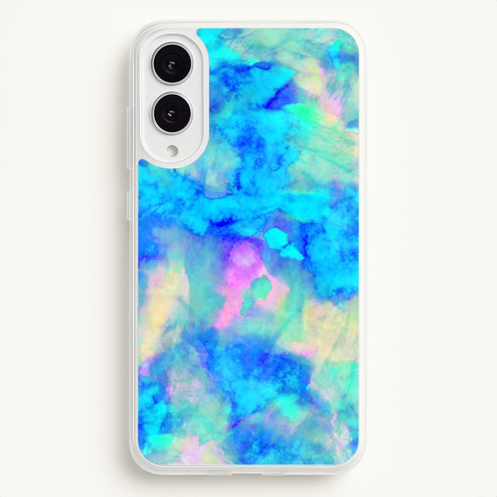 Electric Blue - Phone Case for Galaxy S25 Edge