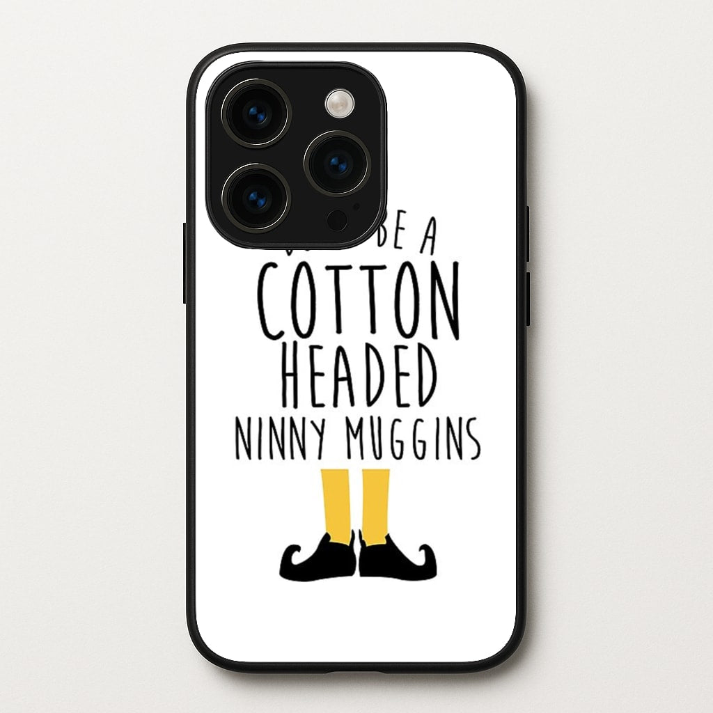 Cotton Headed Ninny Muggins - Buddy The Elf - Christmas Phone Case for iPhone 14 Pro Max