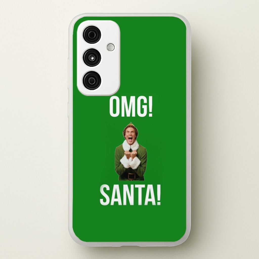 OMG SANTA! - Elf - Christmas Phone Case for Galaxy A35