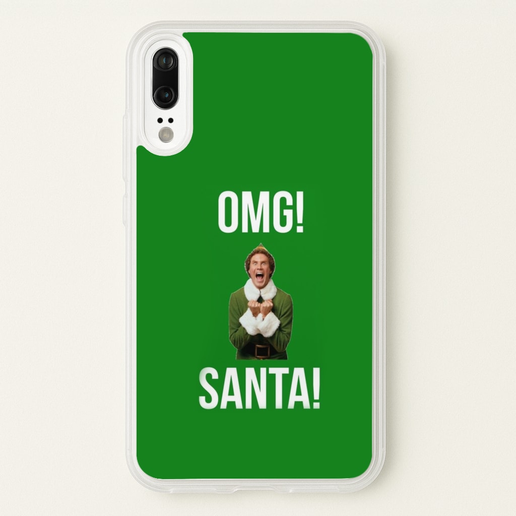 OMG SANTA! - Elf - Christmas Phone Case for Huawei P20