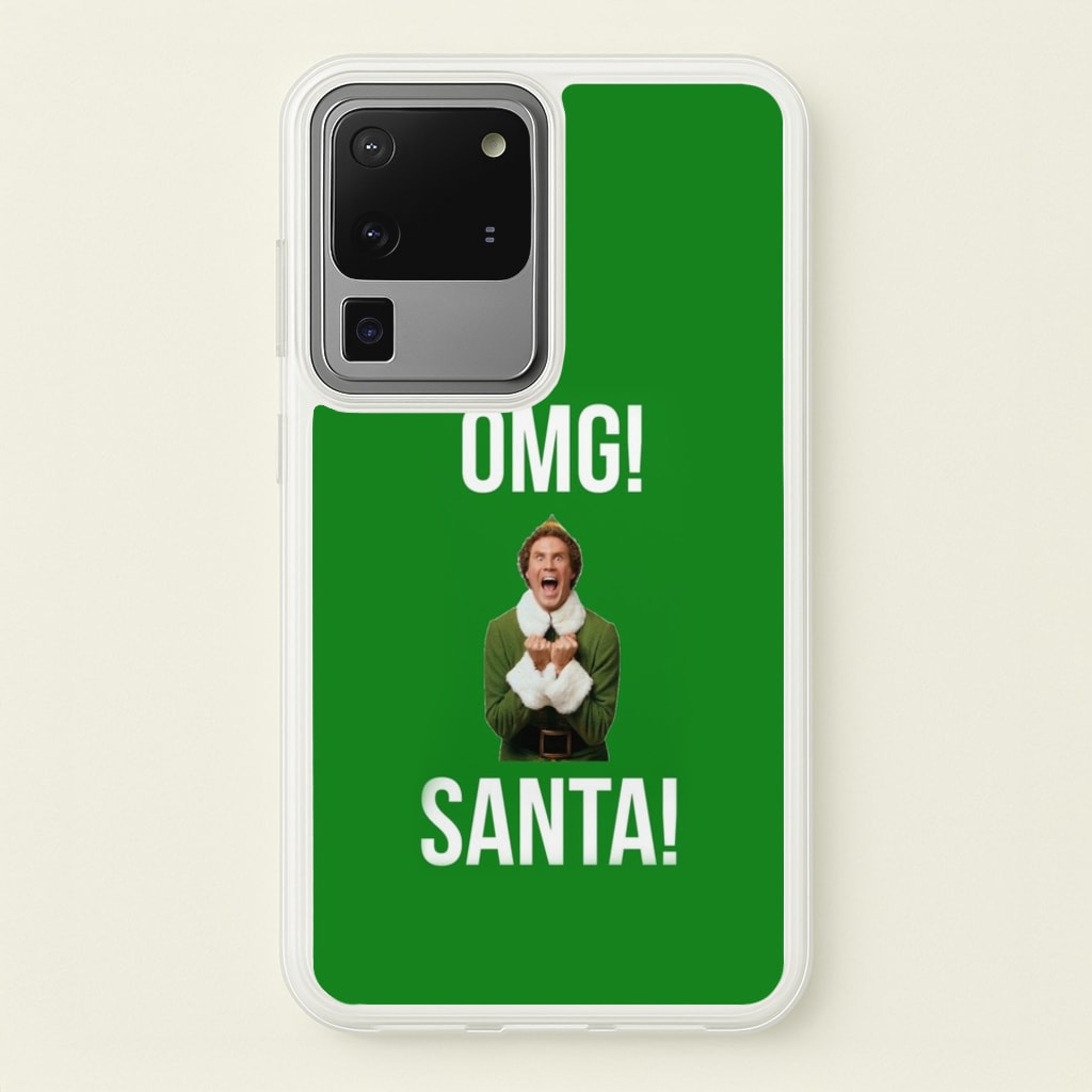 OMG SANTA! - Elf - Christmas Phone Case for Galaxy S20 Ultra