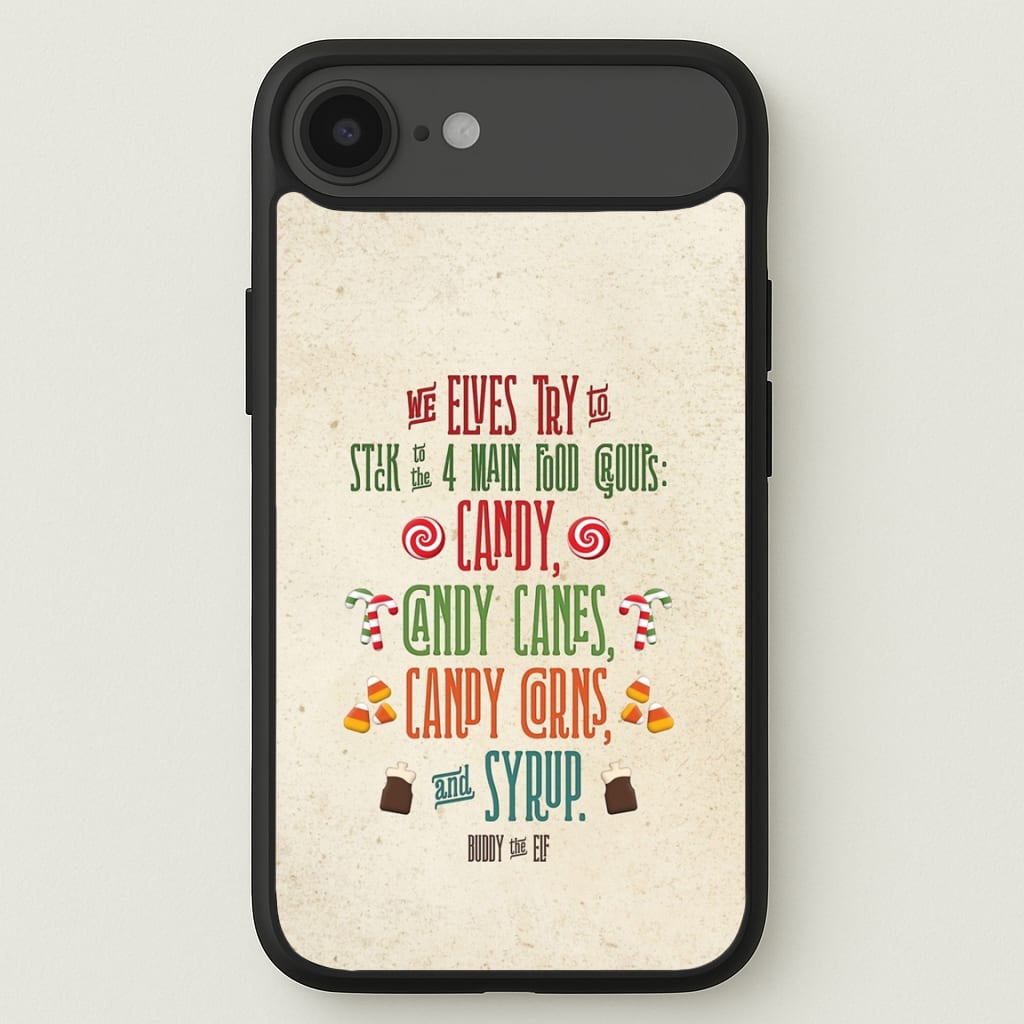 The Four Main Food Groups - Elf Phone Case for iPhone 17 Air