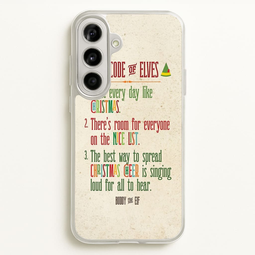 The Elf Code - Elf - Christmas Phone Case for Galaxy A56