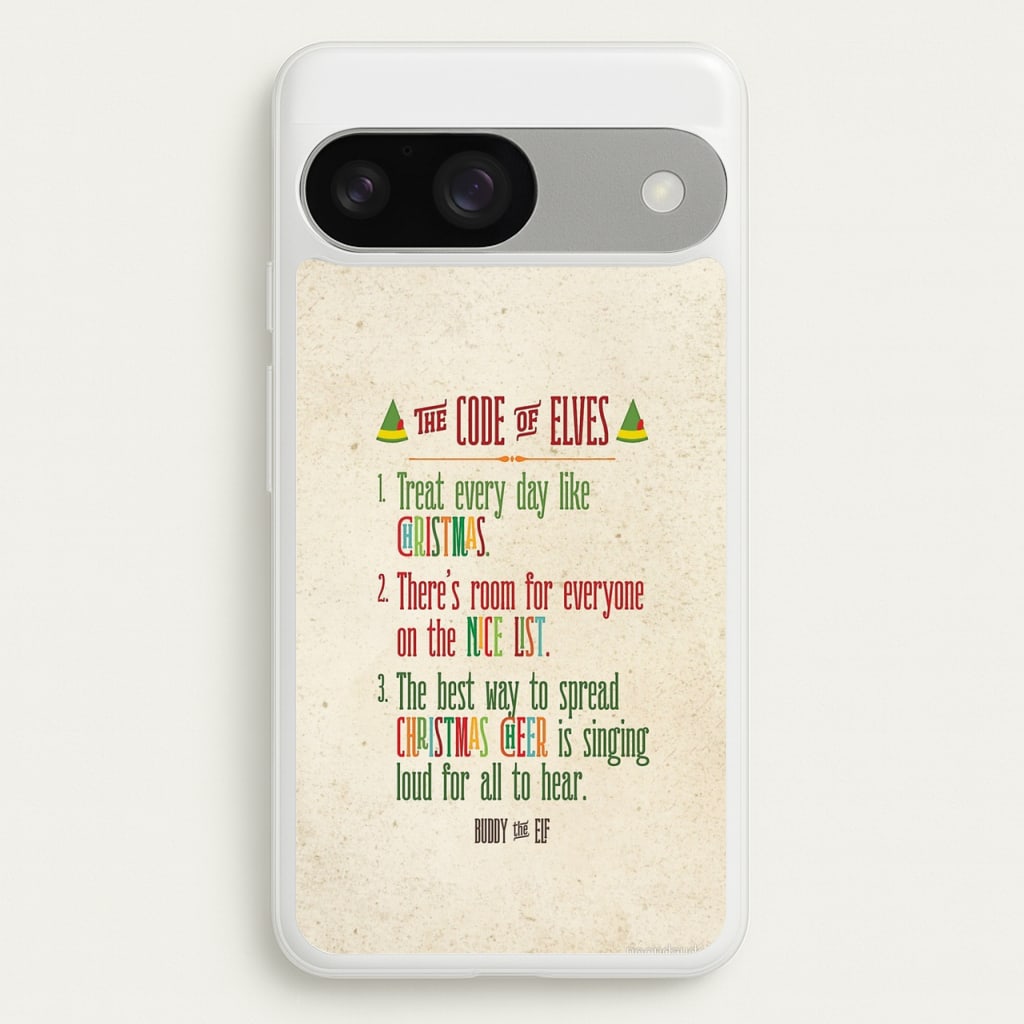 The Elf Code - Elf - Christmas Phone Case for Google Pixel 9 / 9 Pro