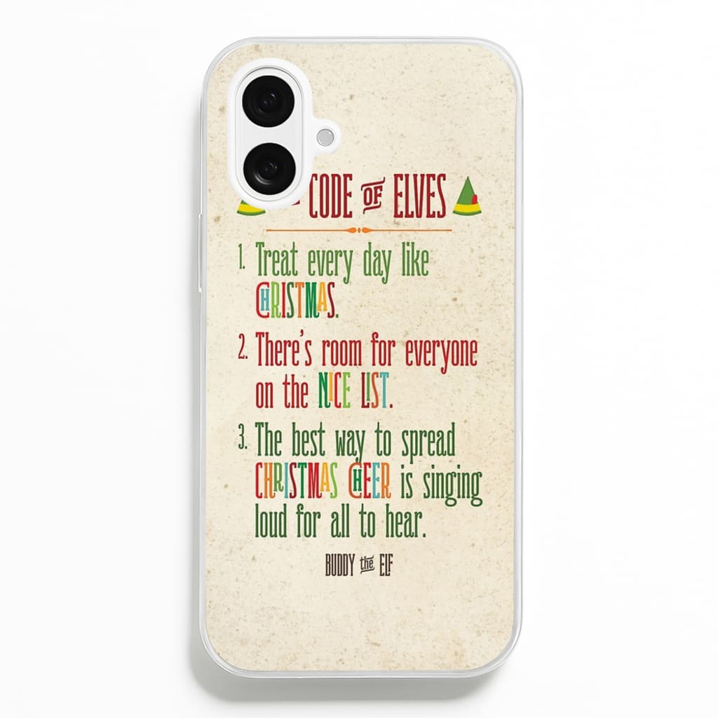 The Elf Code - Elf - Christmas Phone Case for iPhone 16 Plus