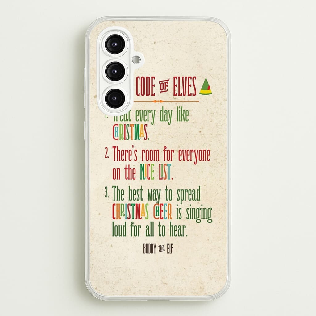 The Elf Code - Elf - Christmas Phone Case for Galaxy A16