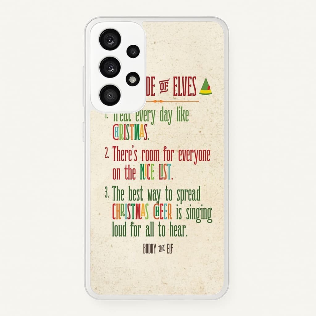 The Elf Code - Elf - Christmas Phone Case for Galaxy A33