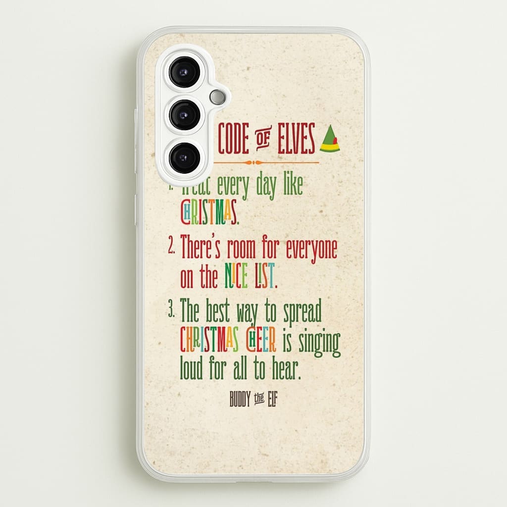 The Elf Code - Elf - Christmas Phone Case for Galaxy A14