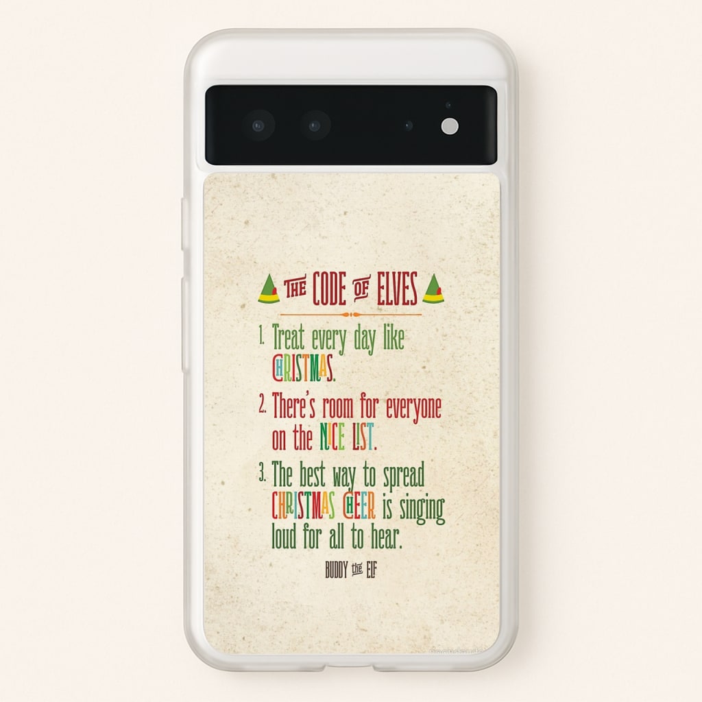 The Elf Code - Elf - Christmas Phone Case for Google Pixel 6