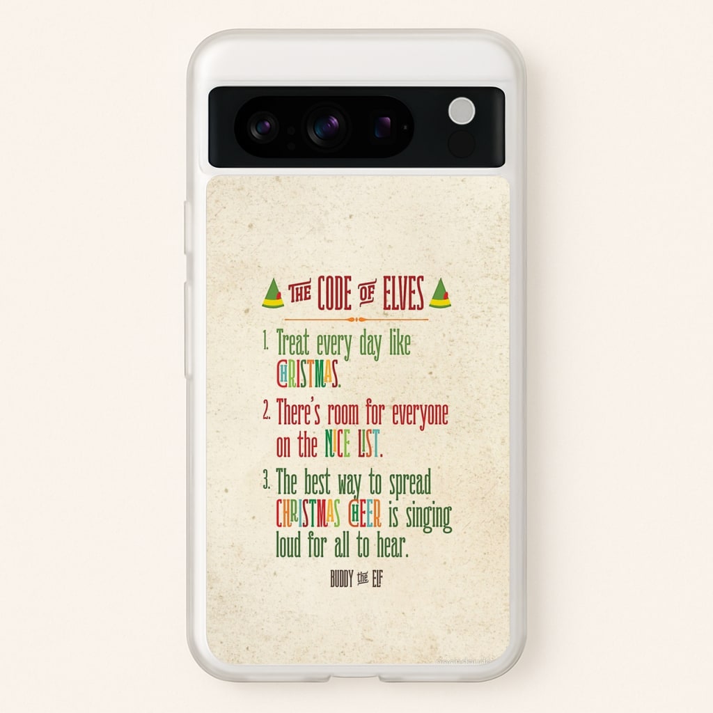 The Elf Code - Elf - Christmas Phone Case for Google Pixel 8 Pro