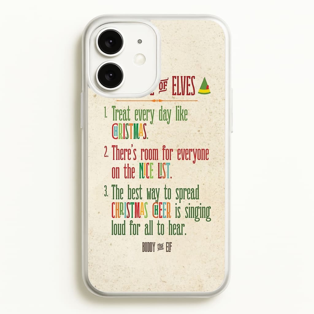 The Elf Code - Elf - Christmas Phone Case for iPhone 11