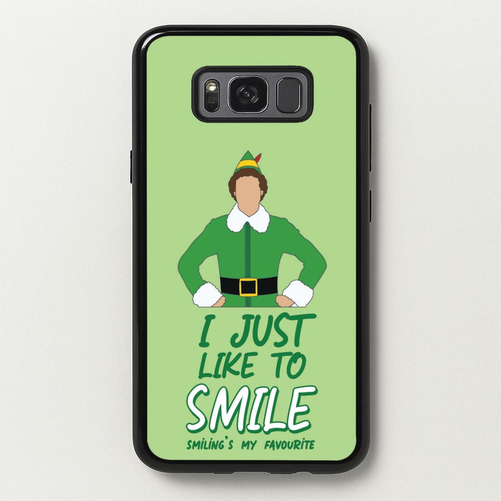 I Just Like To Smile - Elf Phone Case for Galaxy S8 Plus