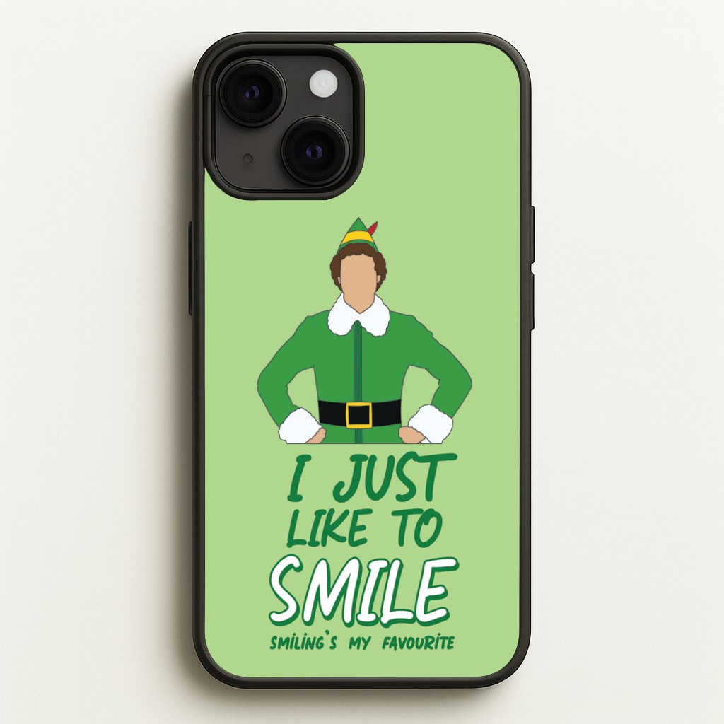 I Just Like To Smile - Elf Phone Case for iPhone 13 Mini