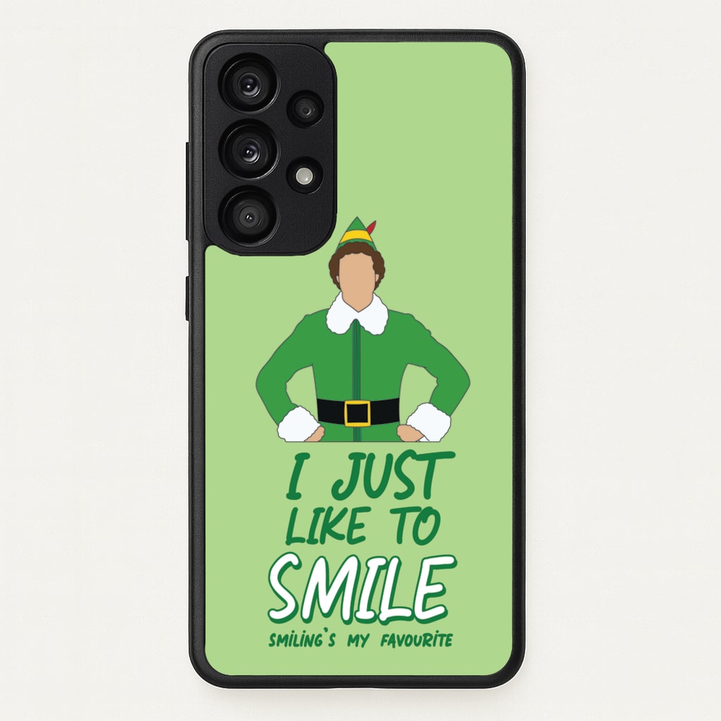 I Just Like To Smile - Elf Phone Case for Galaxy A33