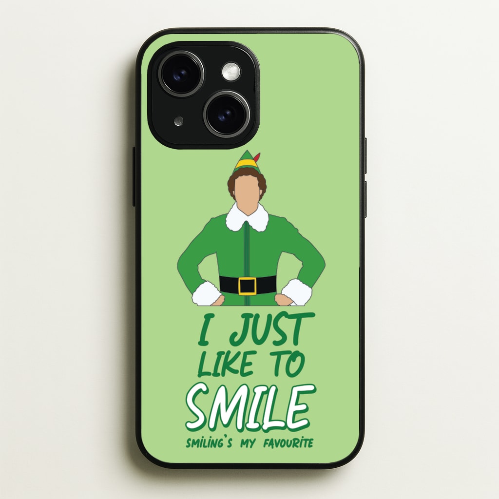 I Just Like To Smile - Elf Phone Case for iPhone 14