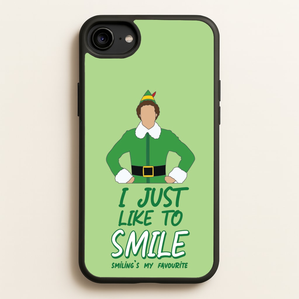 I Just Like To Smile - Elf Phone Case for iPhone 6 / 7 / 8 / SE