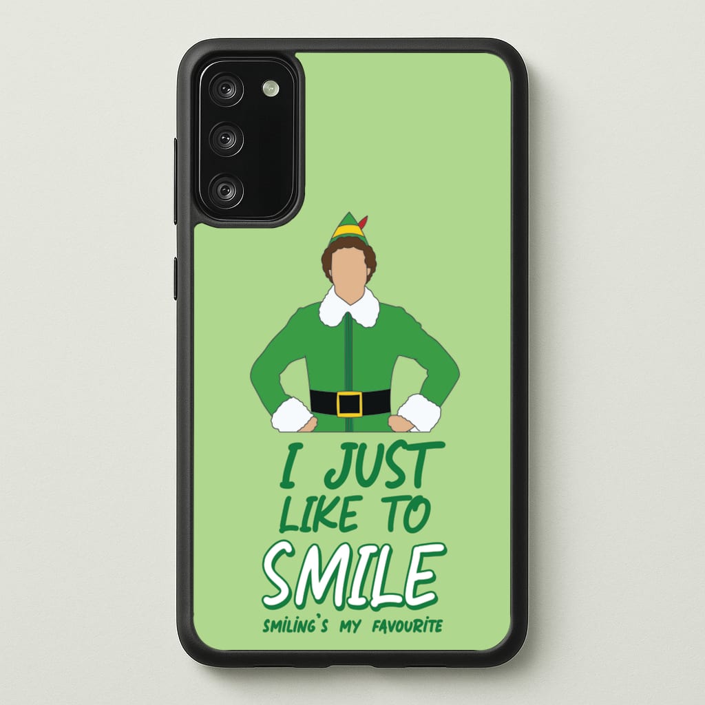 I Just Like To Smile - Elf Phone Case for Galaxy A41