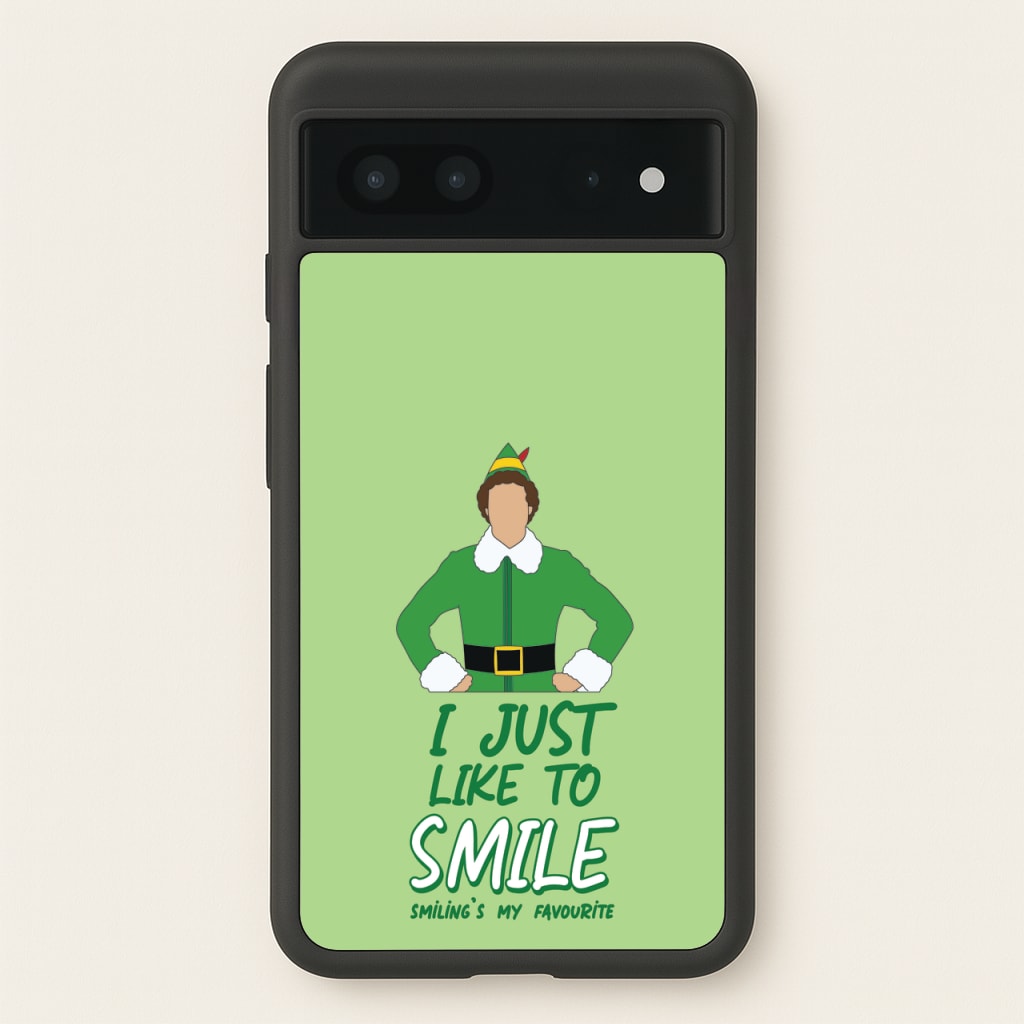 I Just Like To Smile - Elf Phone Case for Google Pixel 7