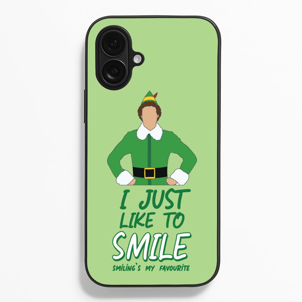 I Just Like To Smile Phone Case