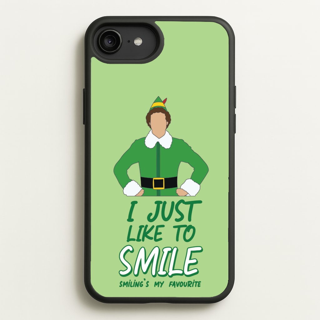 I Just Like To Smile - Elf Phone Case for iPhone 6 Plus / 7 Plus / 8 Plus