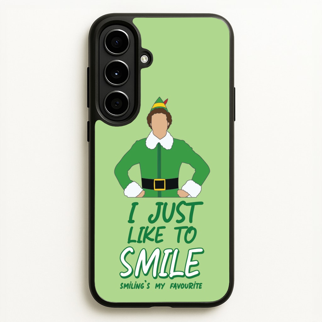 I Just Like To Smile - Elf Phone Case for Galaxy A56