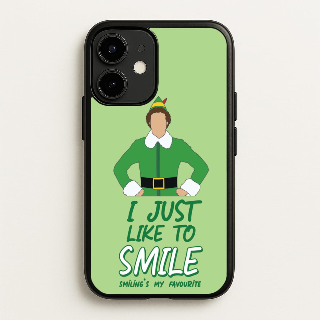 I Just Like To Smile - Elf Phone Case for iPhone 12 Mini