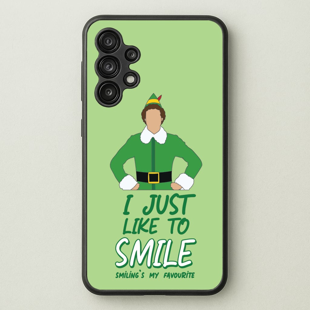 I Just Like To Smile - Elf Phone Case for Galaxy A13