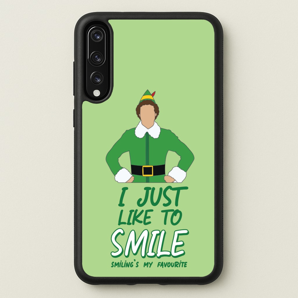 I Just Like To Smile - Elf Phone Case for Huawei P20 Pro