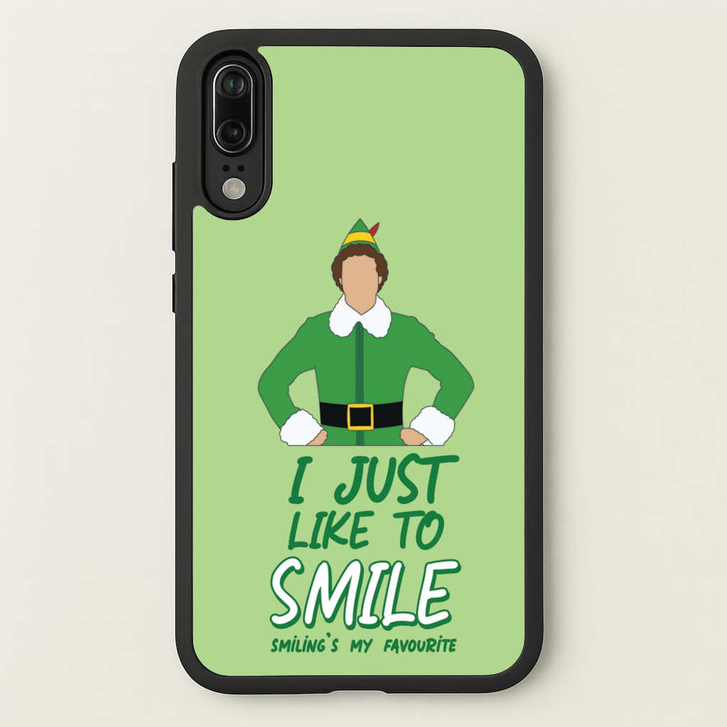 I Just Like To Smile - Elf Phone Case for Huawei P20