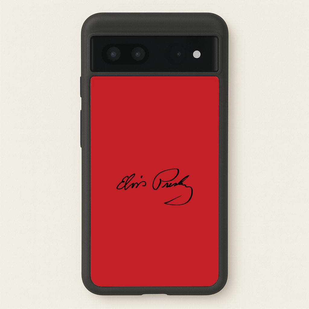 Signature - Elvis Phone Case for Google Pixel 7