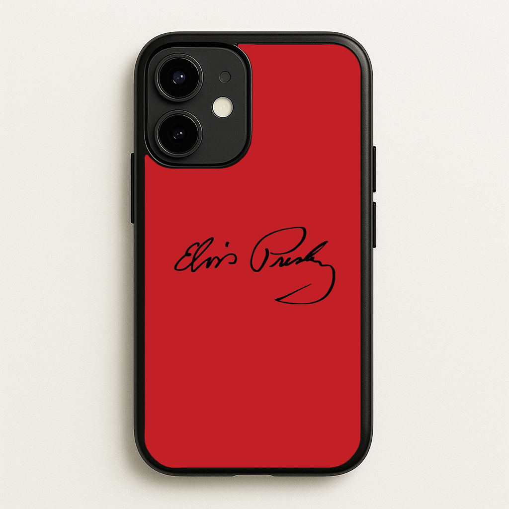 Signature - Elvis Phone Case for iPhone 12 / 12 Pro