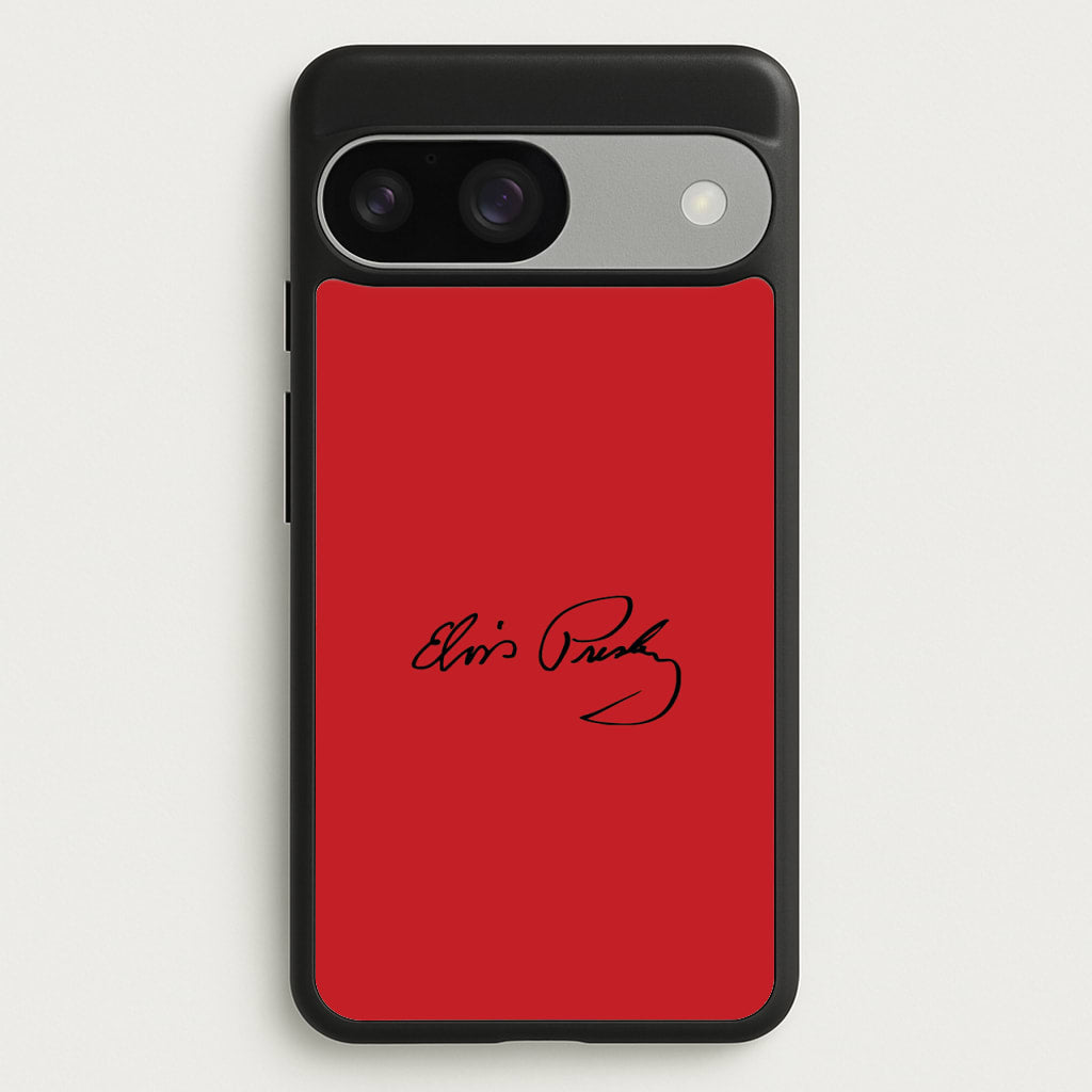 Signature - Elvis Phone Case for Google Pixel 9 / 9 Pro