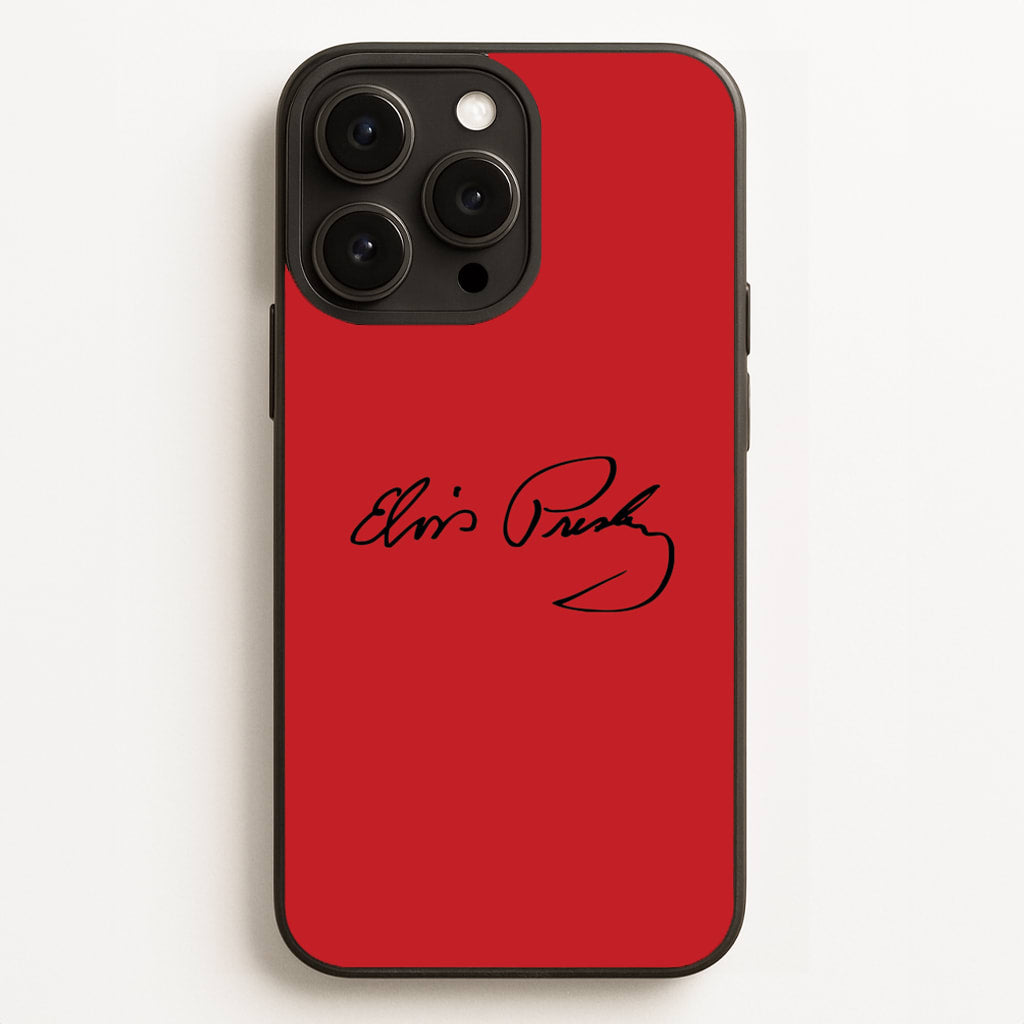 Signature - Elvis Phone Case for iPhone 12 Pro Max