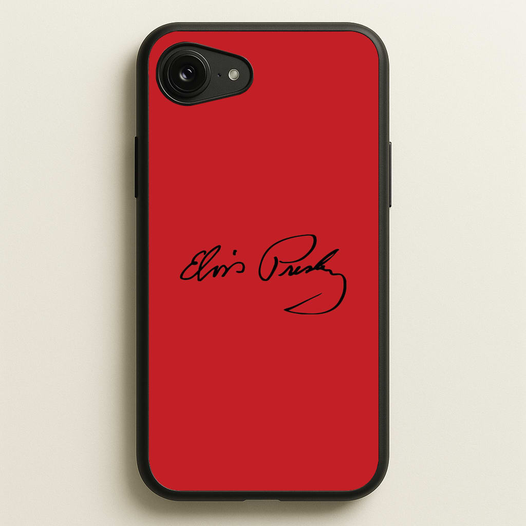 Signature - Elvis Phone Case for iPhone 16e