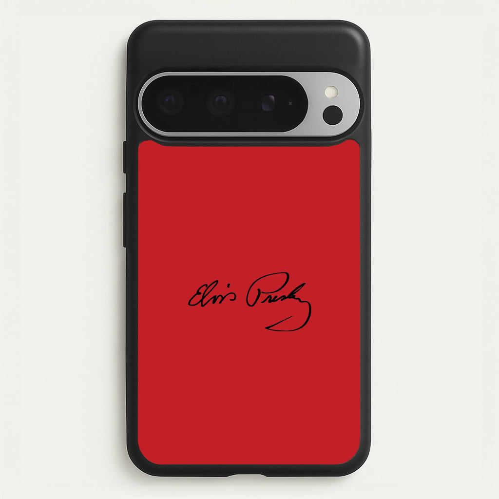 Signature - Elvis Phone Case for Google Pixel 9 Pro XL