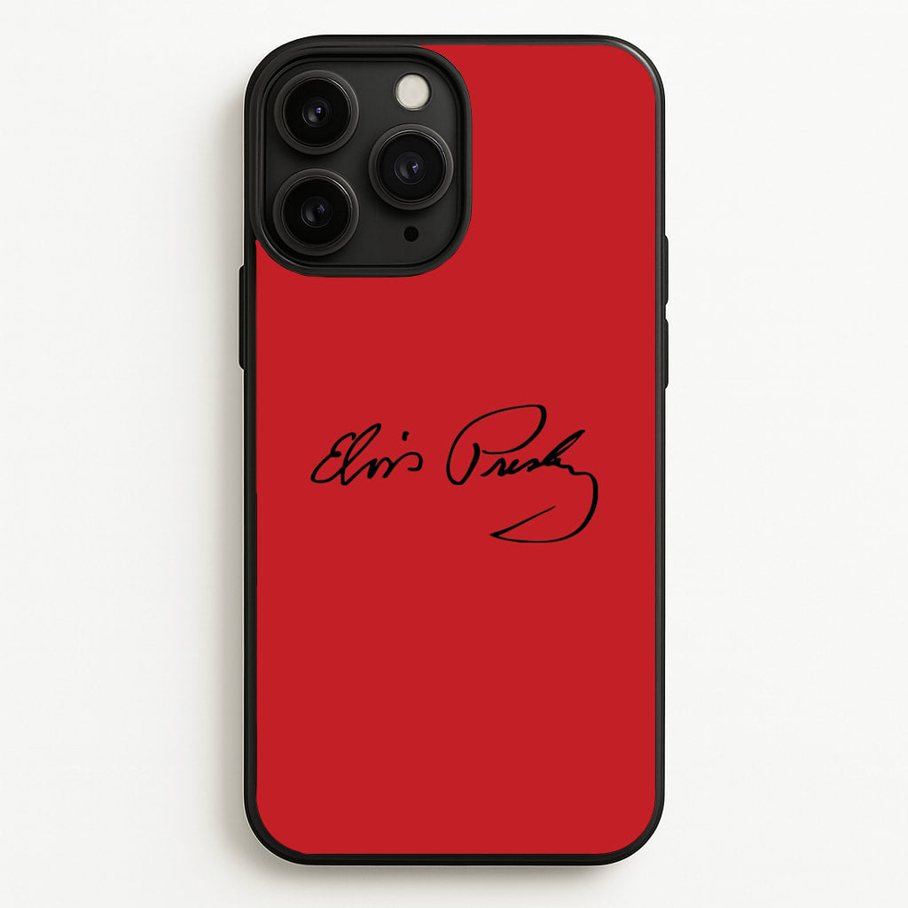 Signature - Elvis Phone Case for iPhone 11 Pro