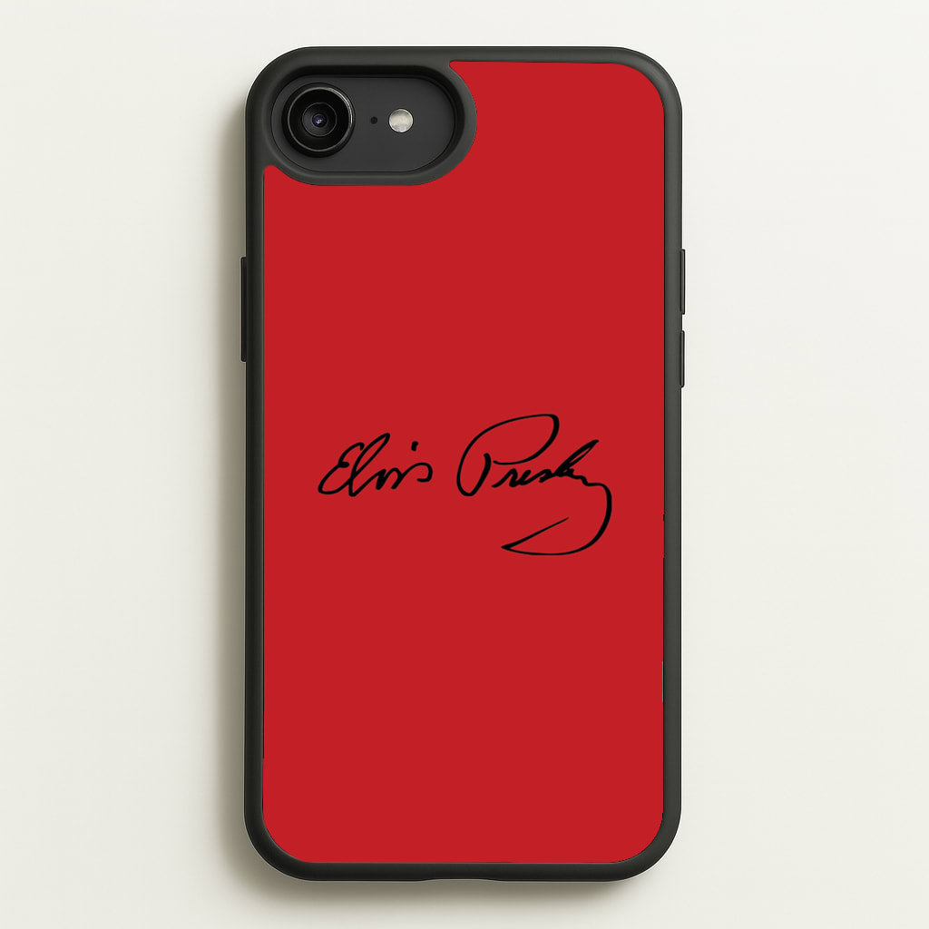 Signature - Elvis Phone Case for iPhone 6 Plus / 7 Plus / 8 Plus