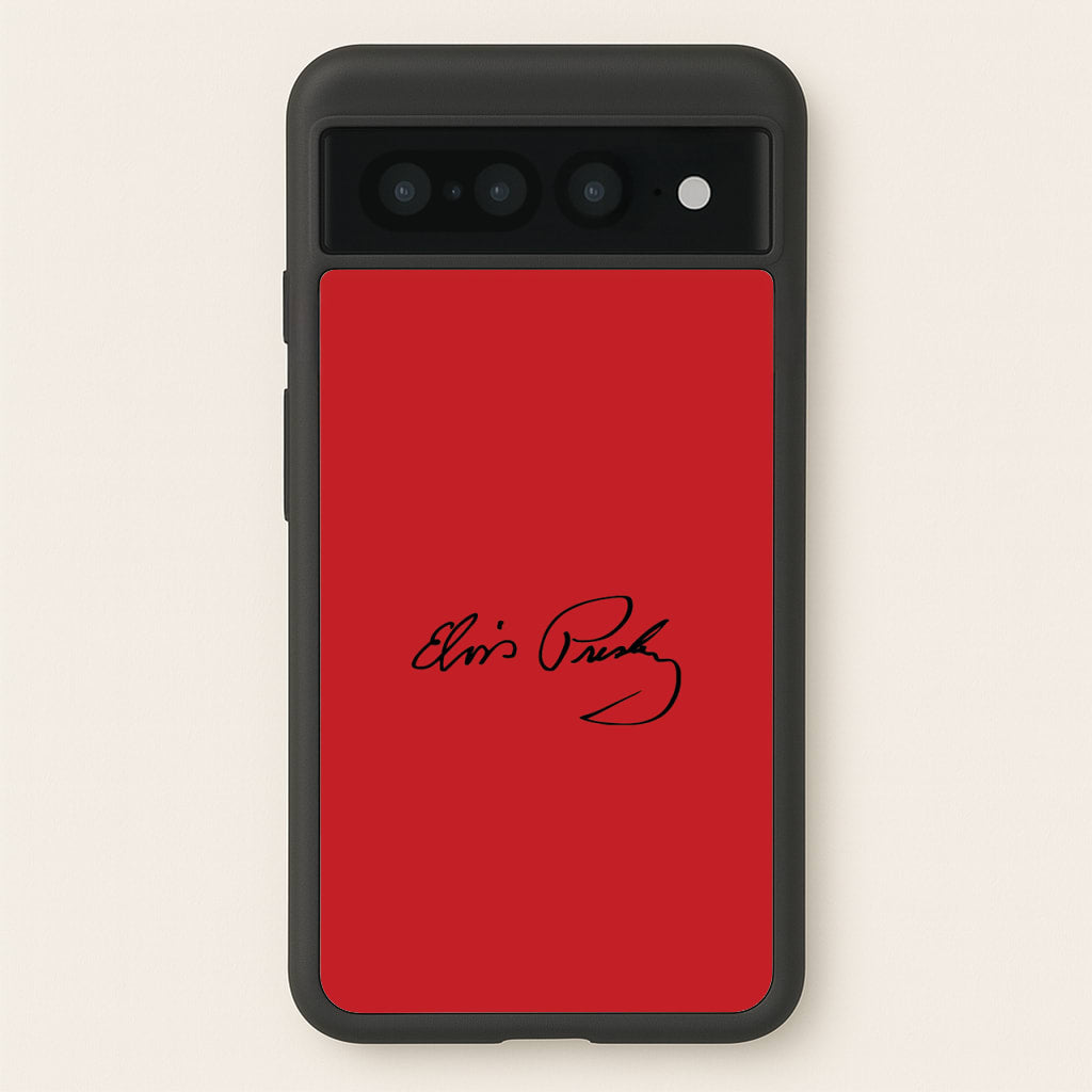 Signature - Elvis Phone Case for Google Pixel 7 Pro
