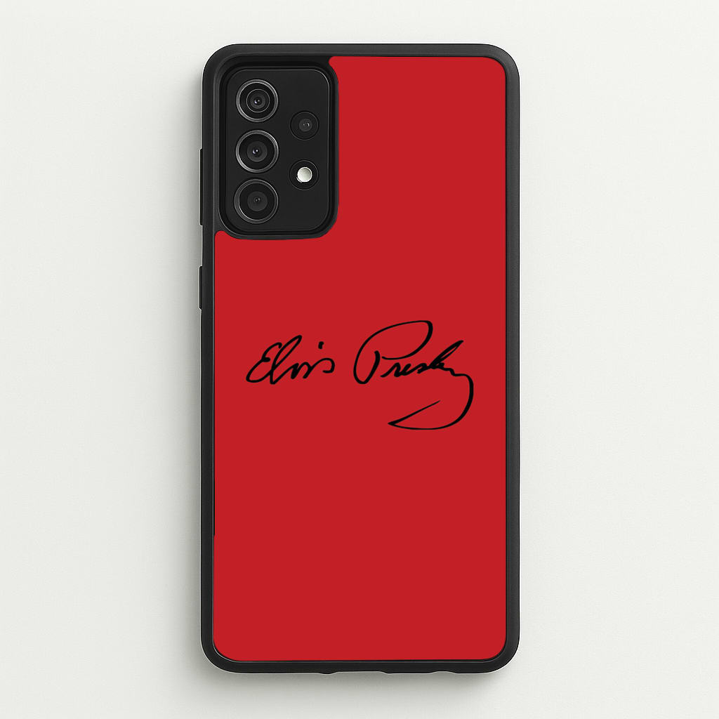 Signature - Elvis Phone Case for Galaxy A52 / A52s