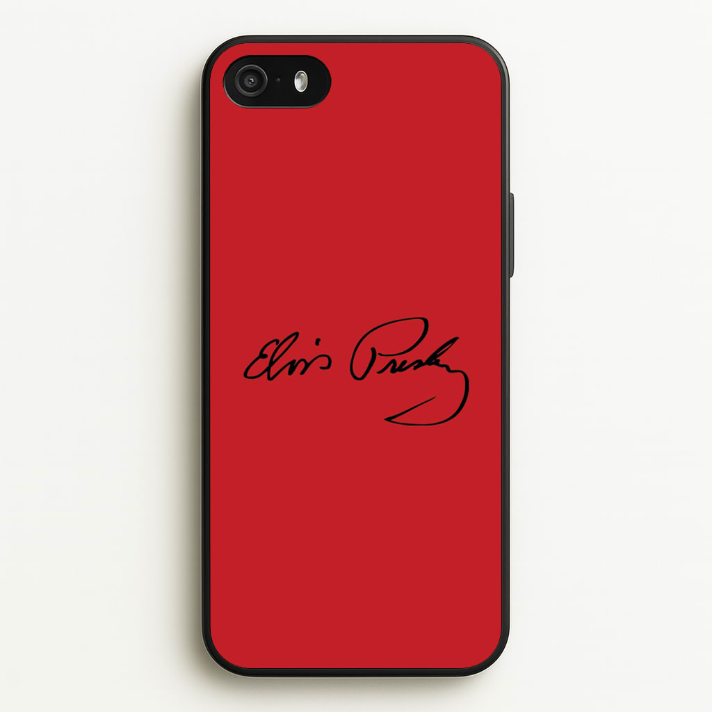 Signature - Elvis Phone Case for iPhone 5 / 5s / SE 2016