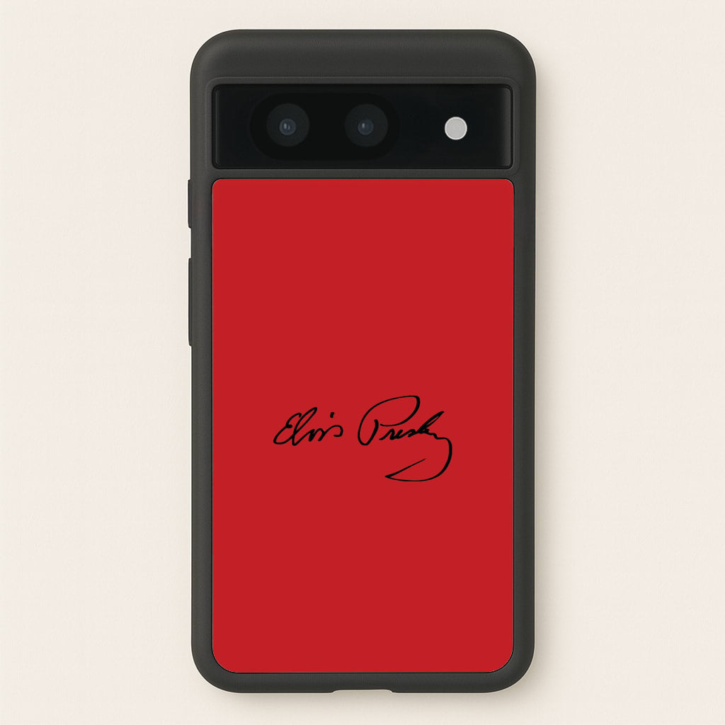 Signature - Elvis Phone Case for Google Pixel 8a