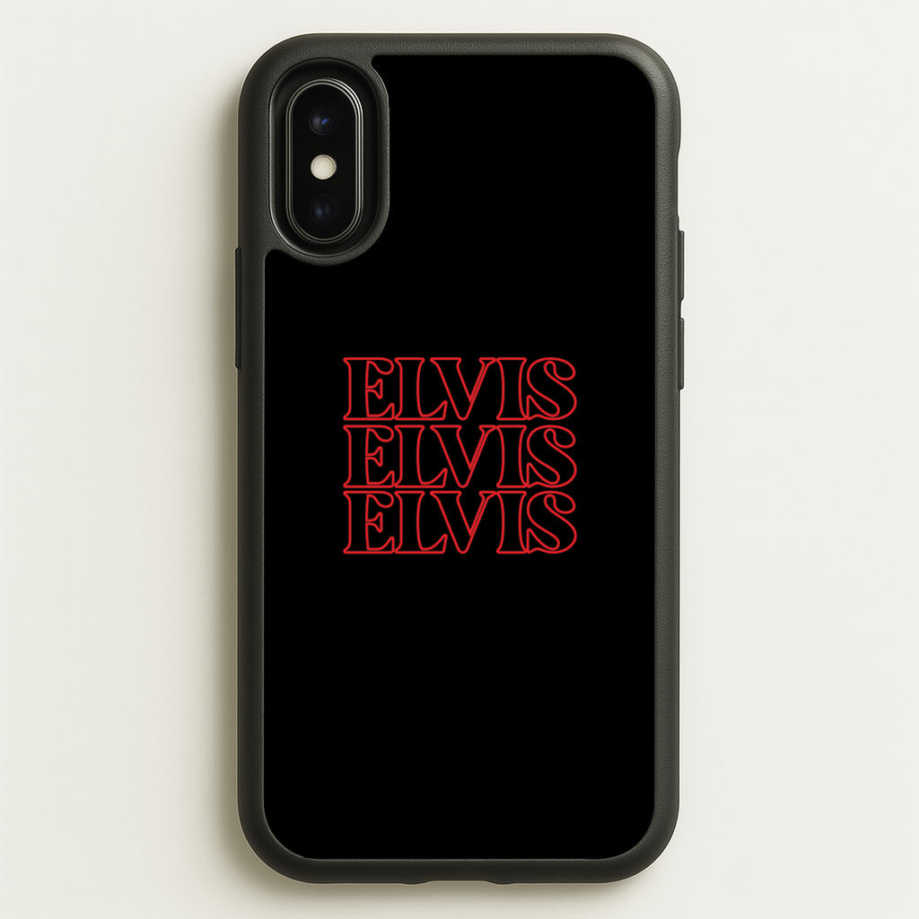 Layered - Elvis Phone Case for iPhone X / XS