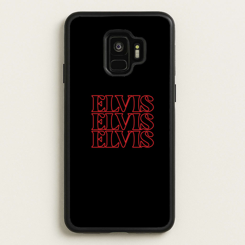 Layered - Elvis Phone Case for Galaxy S9