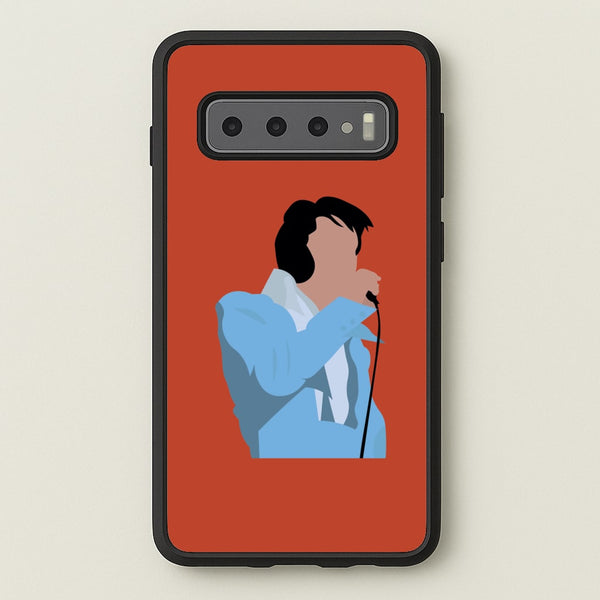 Iconic Suit - Elvis Phone Case for Galaxy S10