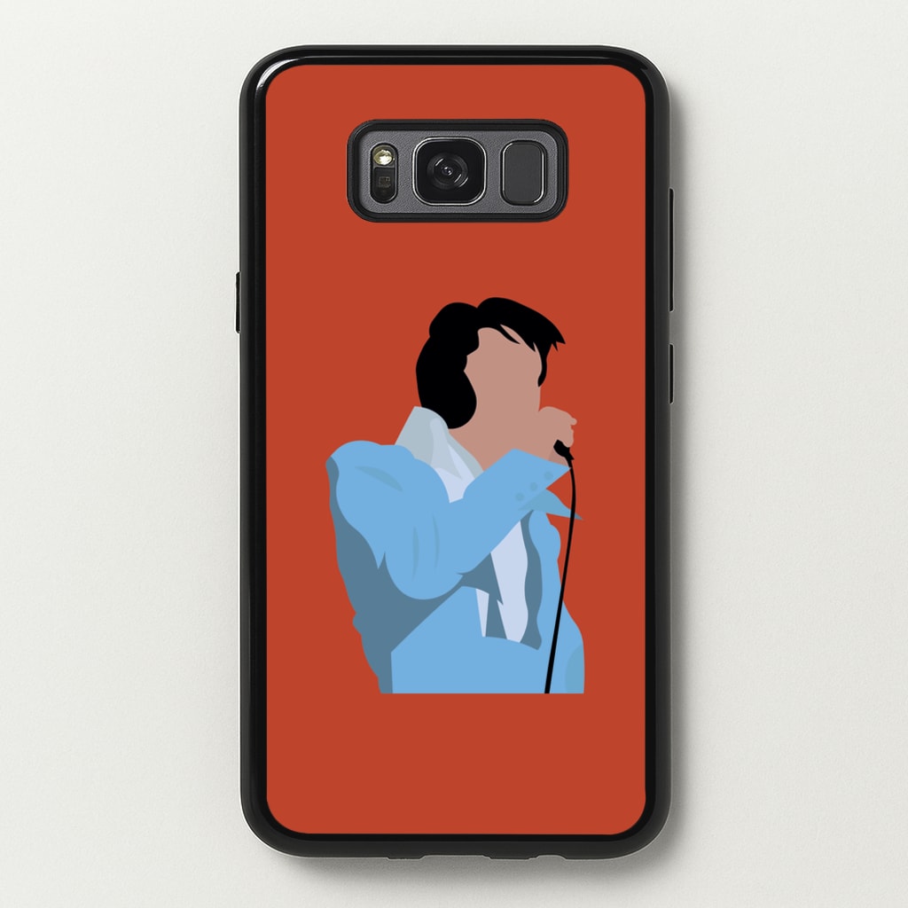Iconic Suit - Elvis Phone Case for Galaxy S8