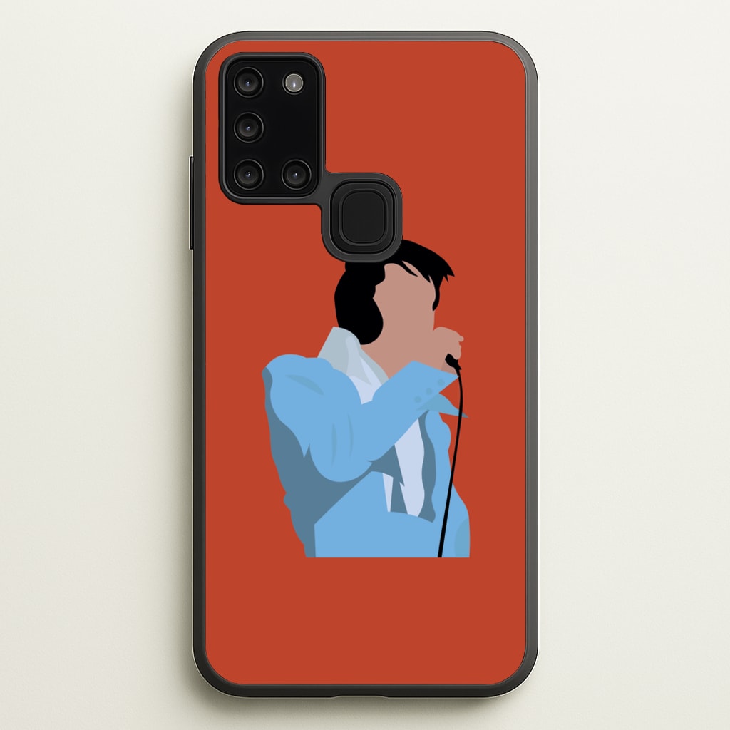 Iconic Suit - Elvis Phone Case for Galaxy A21s