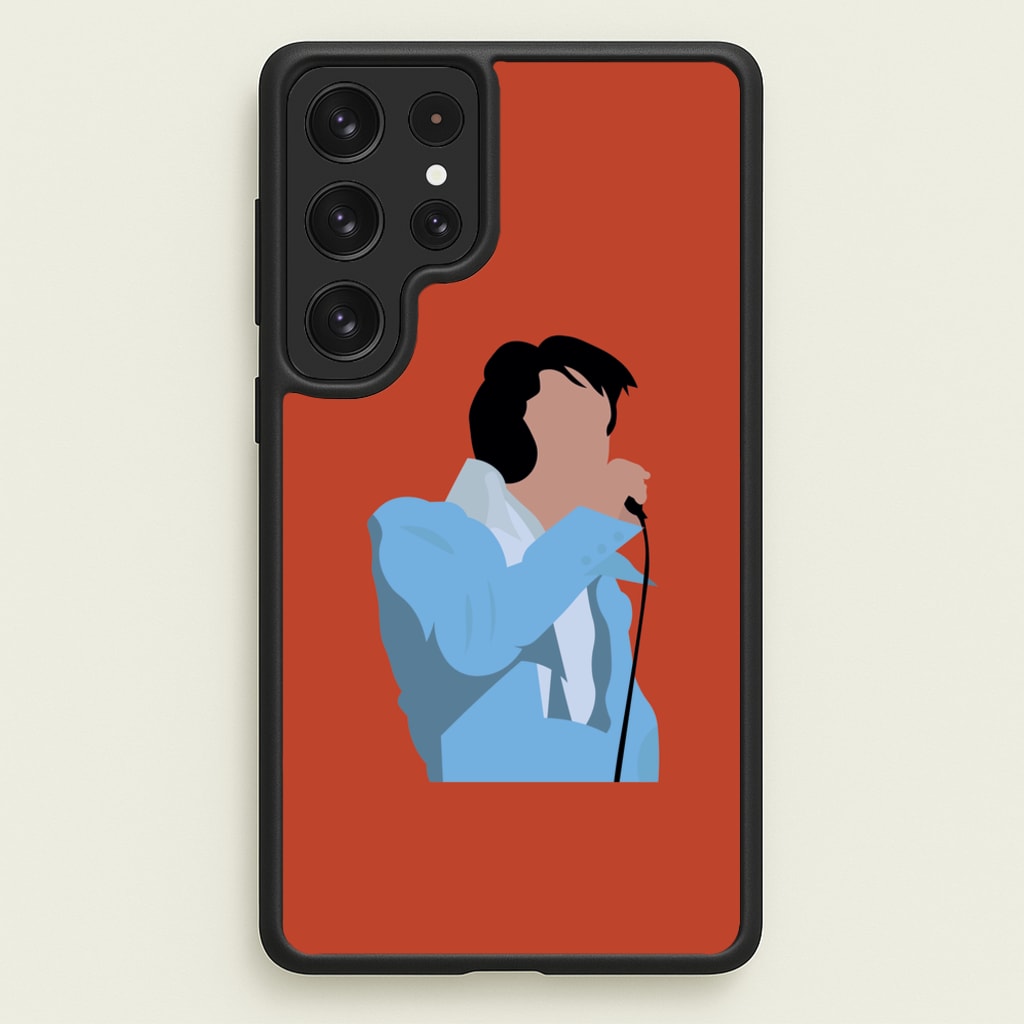 Iconic Suit - Elvis Phone Case for Galaxy S22 Ultra