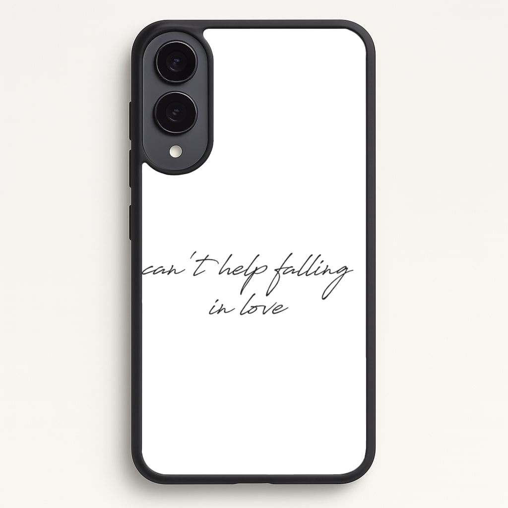 Can't Help Falling In Love - Elvis Phone Case for Galaxy S25 Edge